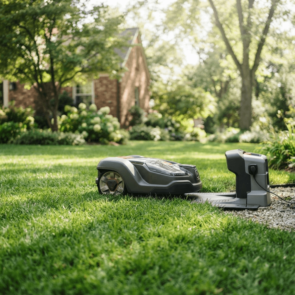 Smart robotic lawn mowers
